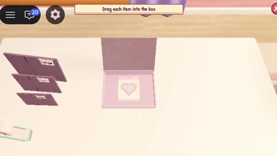 Player in the bedroom shop