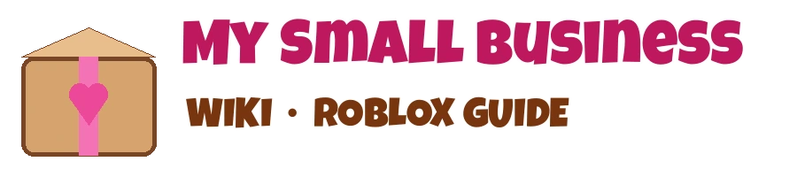 My Small Business Wiki logo: a kraft shipping box with a pink ribbon and heart next to the words My Small Business Wiki